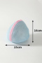 one pc new machine washable shell shape underwear washing net bag_White_Pink_Magenta_Sky Blue