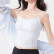 sexy slight stretch 4 colors letter printing padded bras(size run small)_Black_Pink_Sky Blue