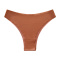 sexy slight stretch solid color no trace thin breathable quick-drying briefs_Black_White_Beige_Khaki _Brown
