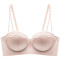 sexy slight stretch 3 colors lace trim with underwire padded bras(asia size)_Black_Pink