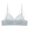 sexy slight stretch mesh trim 4 colors padded bras(asia size)_Black_Sky Blue