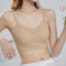sexy slight stretch 3 colors lace trim padded bras(asia size)_Black_White_Nude