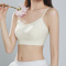 sexy slight stretch 3 colors lace trim padded bras(asia size)_Black_White