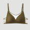sexy high stretch thin breathable soft comfort lifting and gathering bra_Black_White_Green_Dark Green