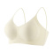 sexy slight stretch 3 colors breathable traceless padded bras(asia size)_Black_Beige