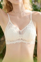 sexy slight stretch 3 colors embroidery lace padded bras(size run small)_Black_Pink_Beige