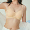sexy slight stretch 5 colors traceless gather padded bras(size run small)_Black_Yellow_Light Green_Sky Blue_Nude