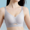 sexy plus size slight stretch 5 colors cutout padded bras(asia size)_Black_Gray