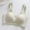 sexy plus size slight stretch 5 colors cutout padded bras(asia size)_Black_Gray_Light Green