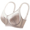 sexy slight stretch stitching mesh gather padded bras(with underwire,asia size)_Black_Gray_Green_Beige_Nude