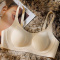 sexy plus size slight stretch soft traceless padded bras(asia size)_Black_Light Green_Light Purple_Beige_Nude