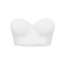 sexy slight stretch strapless anti-slip thin bra with underwire_White