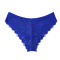 sexy slight stretch see-through lace low waist breathable cotton crotch briefs_Red_Rose Red_Blue