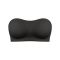 sexy slight stretch no trace thin breathable lifting anti-slip tube top bra_Black