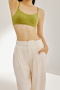 sexy slight stretch 5 colors traceless padded bras(asia size)_Black_White_Orange_Green