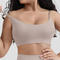 sexy plus size high stretch seamless padded bras_Black_Brown_Nude
