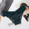 sexy slight stretch 6 colors lace low-waist traceless panties_Black_White_Pink_Dark Green