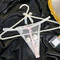 sexy slight stretch 4 colors christmas lace-up low-waist thong_Black_White