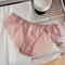 sexy slight stretch 5 colors see-through lace low-waist panties_Black_White_Pink_Light Green_Red Bean Paste