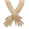 one pair new sexy 5 colors see-through lace long gloves_Black_White_Pink_Red_Nude