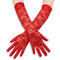 one pair new sexy 5 colors see-through lace long gloves_Black_White_Pink_Red