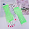 one pair new stylish rhinestone decor fishnet long party gloves(length:25cm)_Black_White_Pink_Red_Magenta_Light Green