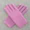 one pair new stylish 10 colors stretch solid color short gloves_Black_White_Pink