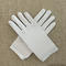 one pair new stylish 10 colors stretch solid color short gloves_Black_White