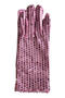 one pair new stylish halloween sequin decor 9 colors gloves(length:23cm)_Black_Pink