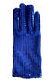 one pair new stylish halloween sequin decor 9 colors gloves(length:23cm)_Black_Pink_Red_Magenta_Green_Blue