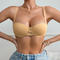 sexy slight stretch detachable sling with underwire push-up bra_Black_White_Beige