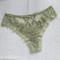 sexy new stylish 5 colors mesh stitching lace thong(size run small)_Black_White_Pink_Green