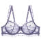 sexy slight stretch 4 colors lace see-through bras_Black_White_Pink_Light Purple