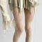 sexy high stretch 6 colors flower jacquard tiny fishnet tights_Black_White_Gray_Rose Red_Beige