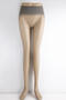 sexy high stretch ultra-thin seamless silky anti-snagging tights_Black_White_Gray