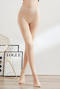 sexy high stretch see through ultra-thin 3 colors tights(no panties)_Black_Brown_Nude