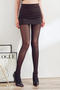 sexy high stretch see through ultra-thin 3 colors tights(no panties)_Black