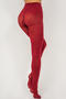 sexy high stretch 5 colors high-waist with velvet tights_Black_Rose Red