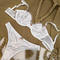 sexy slight stretch 4 colors flower decor lace trim with underwire bras sets_Black_White