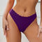 sexy slight stretch solid color seamless heart hollow thin breathable thong_Black_Pink_Light Pink_Light Purple_Purple