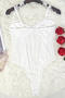 sexy slight stretch 4-colors sling see-through mesh teddy collection_Black_White