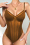 sexy slight stretch 4-colors sling see-through mesh teddy collection_Black_White_Rose Red_Brown
