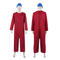 plus size non-stretch stage dwarfs costumes(with hat)_Red_Orange_Green_Sky Blue_Blue