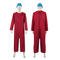 plus size non-stretch stage dwarfs costumes(with hat)_Red_Orange_Green_Sky Blue