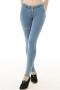 sports plus size high stretch slim solid denim yoga pants size run small_Black_Dark Gray_Blue