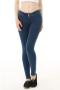 sports plus size high stretch slim solid denim yoga pants size run small_Black_Dark Gray_Blue_Dark Blue