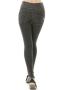 sports plus size high stretch slim hige waist denim yoga pants size run small_Black_Dark Gray