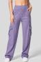 stylish new slight stretch pockets loose casual denim barbie sports pants_Gray_Dark Gray_Pink_Green_Light Purple