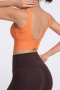 sports stretch 5 colors beautiful back slim yoga bra size run small_Black_White_Magenta_Orange