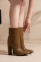 eur40-eur43 new 3 colors pointed stone pattern stylish high-heel boots_Black_Beige_Brown